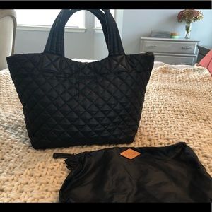 MZ Wallace small black Metro tote